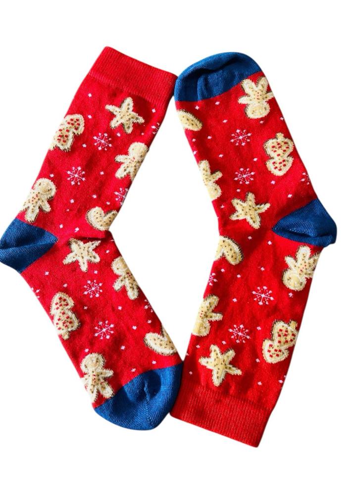 Sosete de Craciun Barbatesti ,Imprimeu Stelute,Engros